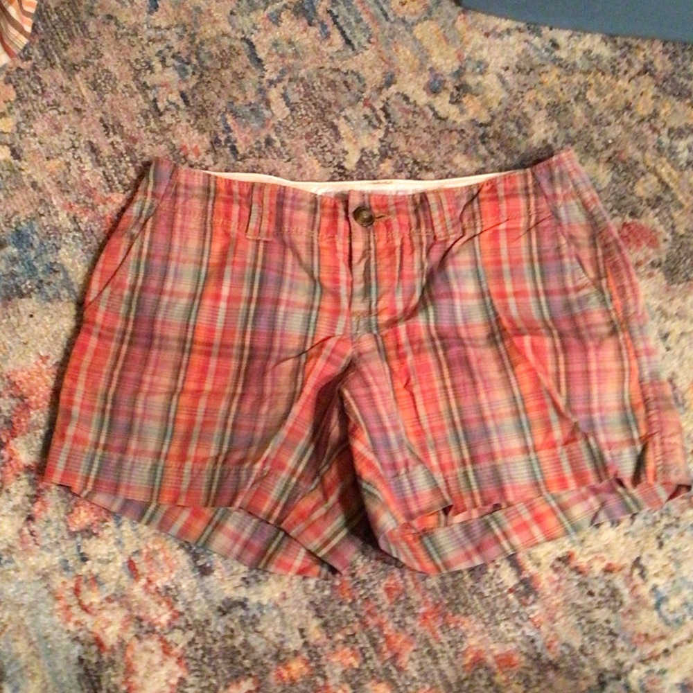 Old Navy Multicolor Plaid Women's Shorts